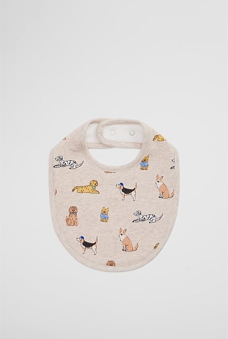 Organically Grown Cotton Jersey Bib
