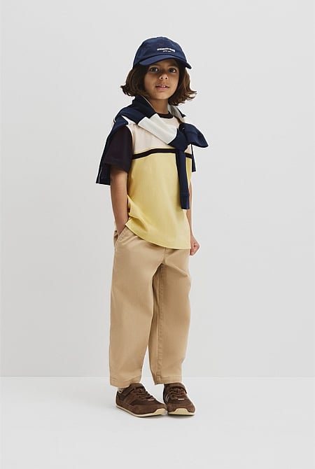 Pull On Twill Pant