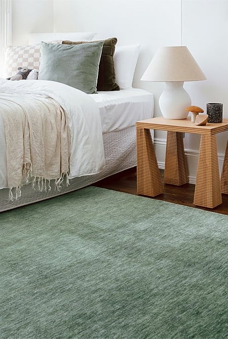 Kinship Sage Green Rug 400x300cm