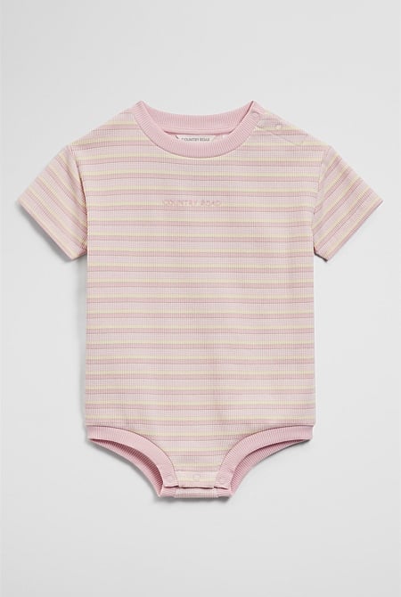 Short Sleeve Rib Oversized Bodysuit