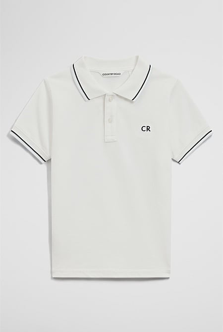 Short Sleeve Logo Polo