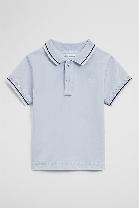 Short Sleeve Logo Polo