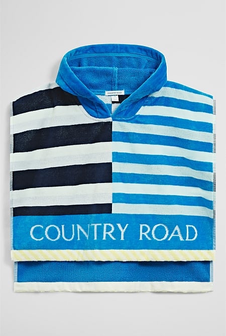 Logo Swim Poncho