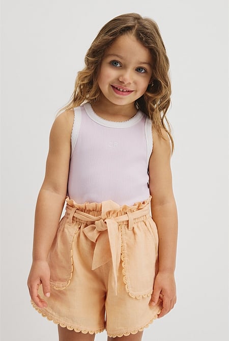 Sleeveless Ribbed Tank