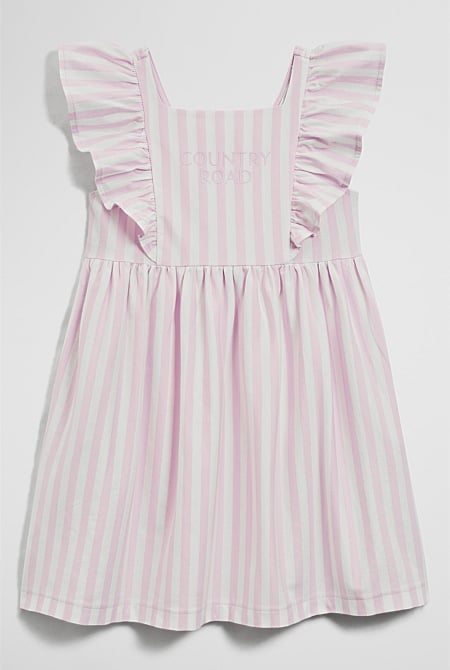 Sleeveless Frill Jersey Dress