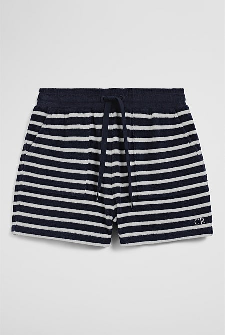 Stripe Terry Short