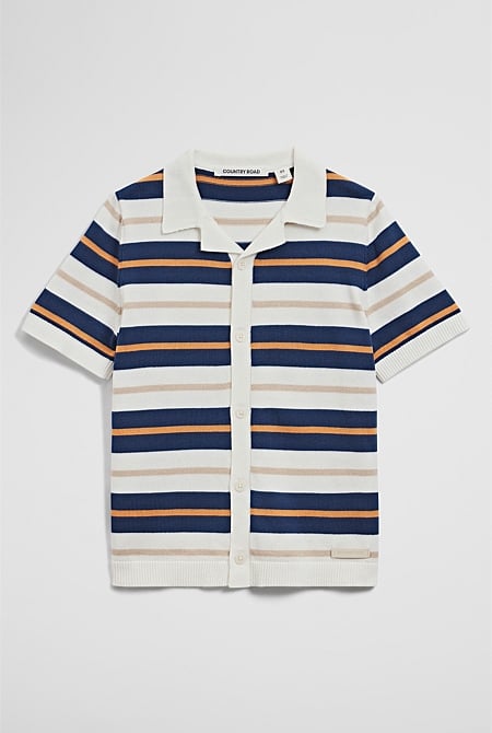 Stripe Knit Shirt
