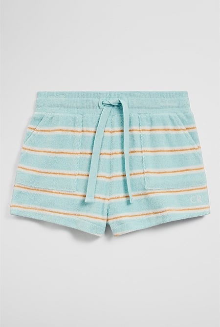 Stripe Terry Short