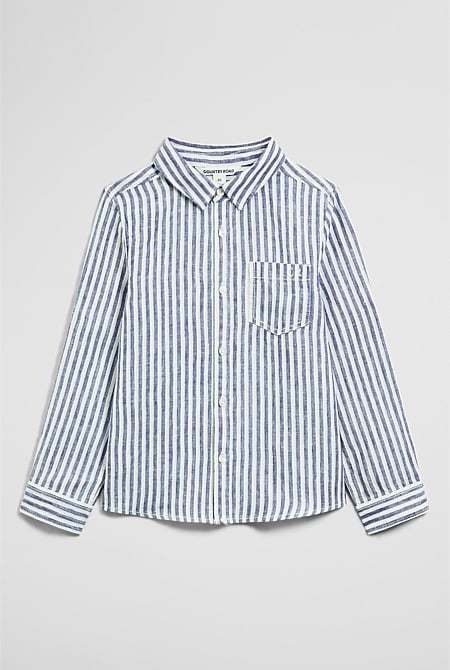 Long Sleeve Linen Shirt
