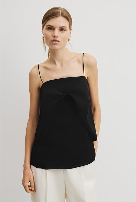 Tie Detail Top