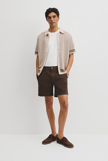 Garment Dyed Cotton Drill Short