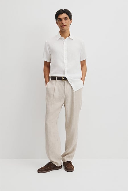 Linen Wide Leg Pant