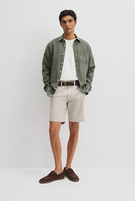 Australian Cotton Stretch Chino Short