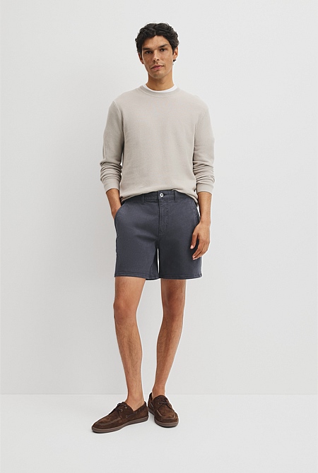 Garment Dyed Cotton Drill Short