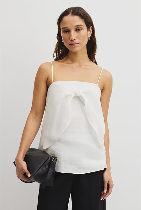 Tie Detail Top