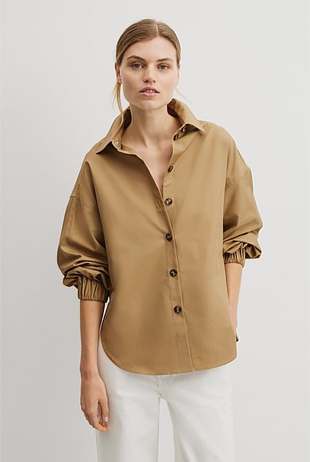 Contrast Stitch Shirt
