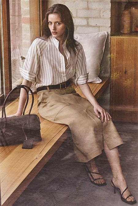 Neck Tie Blouse