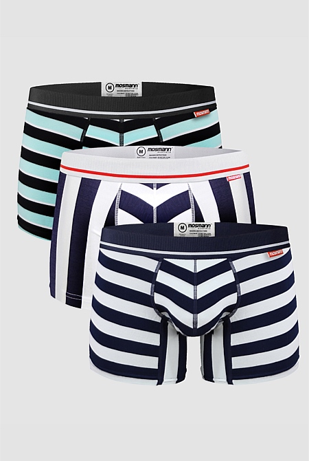 3-pack Bamboo Trunks - Regatta