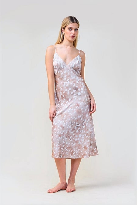 Melody Brown Spot Nightie