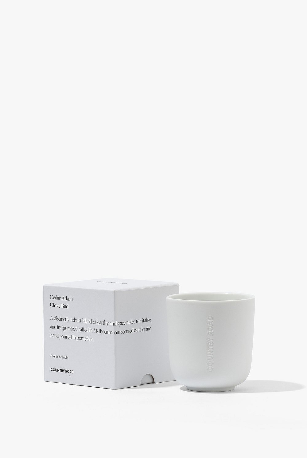 Cedar Atlas + Clove Bud Small Candle