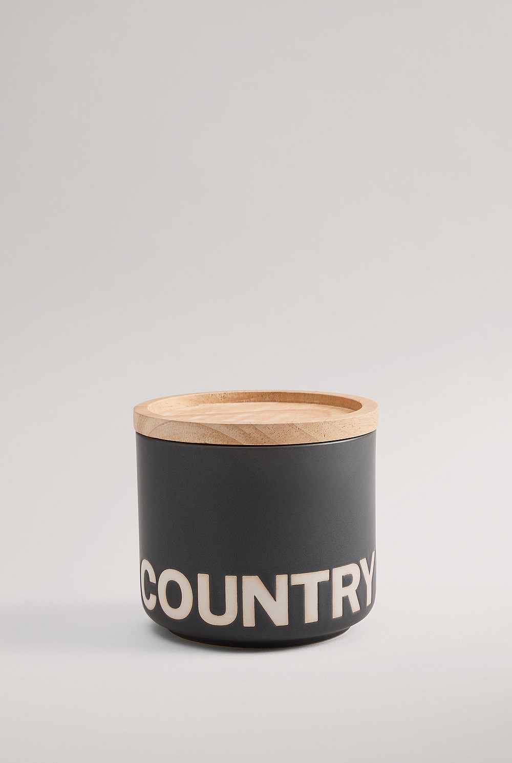 Demm Stoneware Small Canister