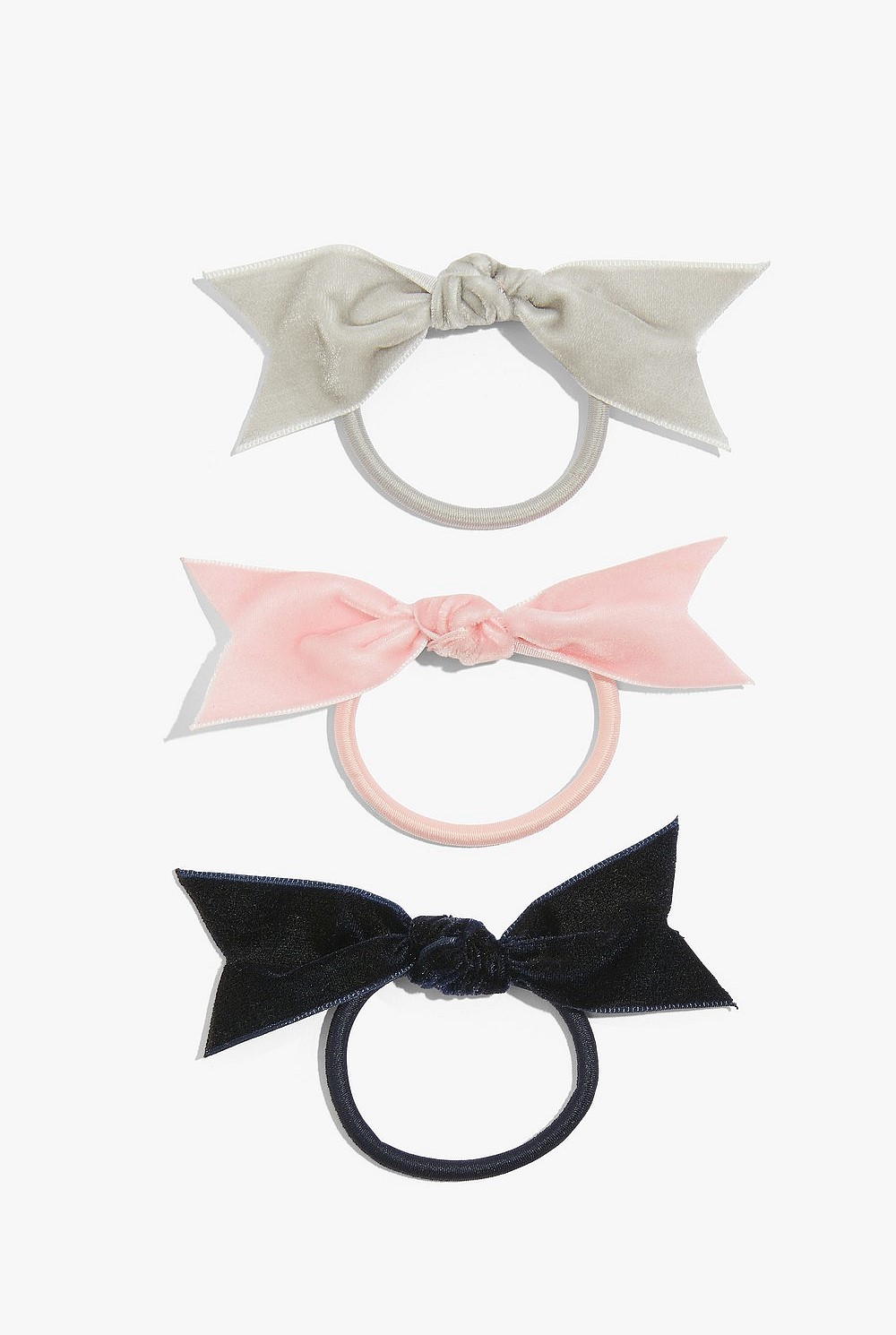 Bow Hair Tie Pack of 3