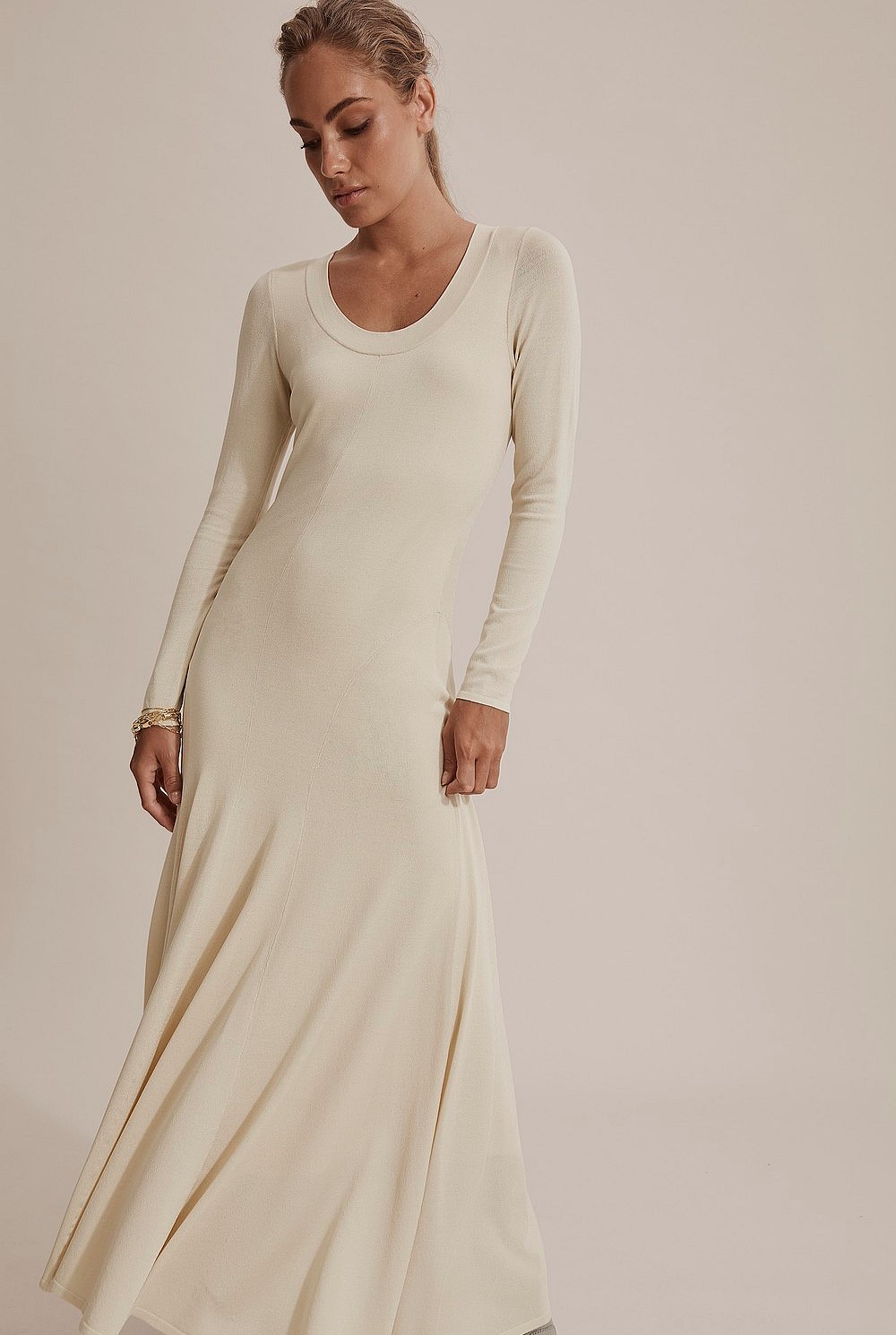 Fit + Flare Knit Dress