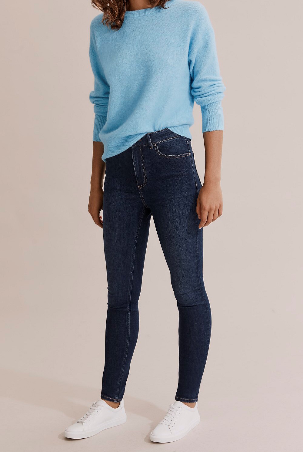 Australian Cotton High Rise Skinny Jean