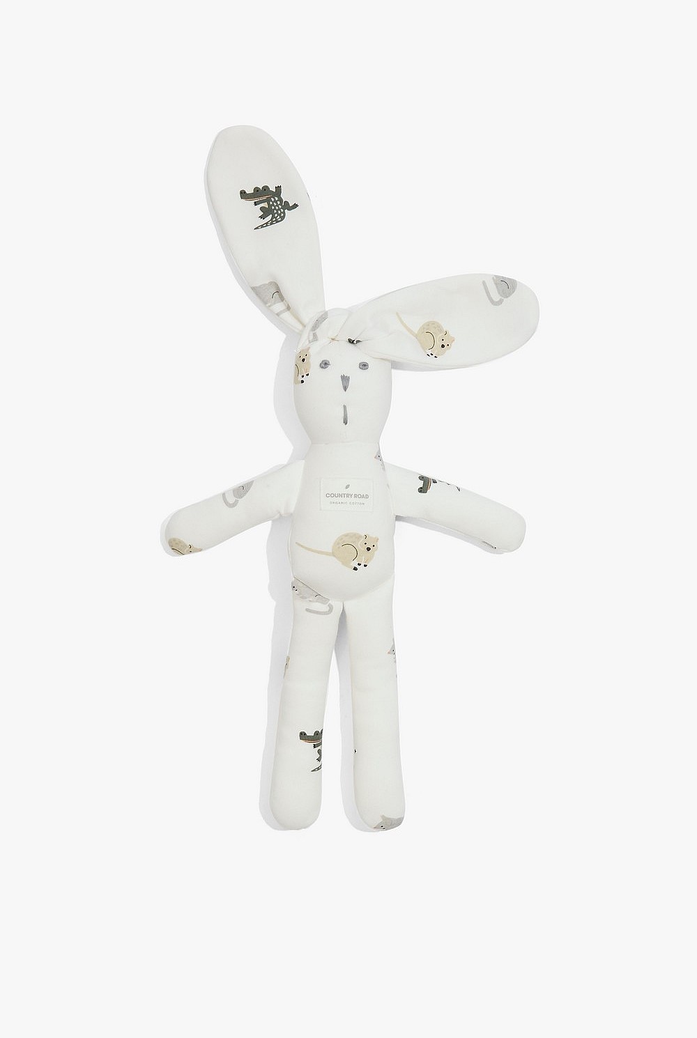 Organically Grown Cotton Animal Bunny