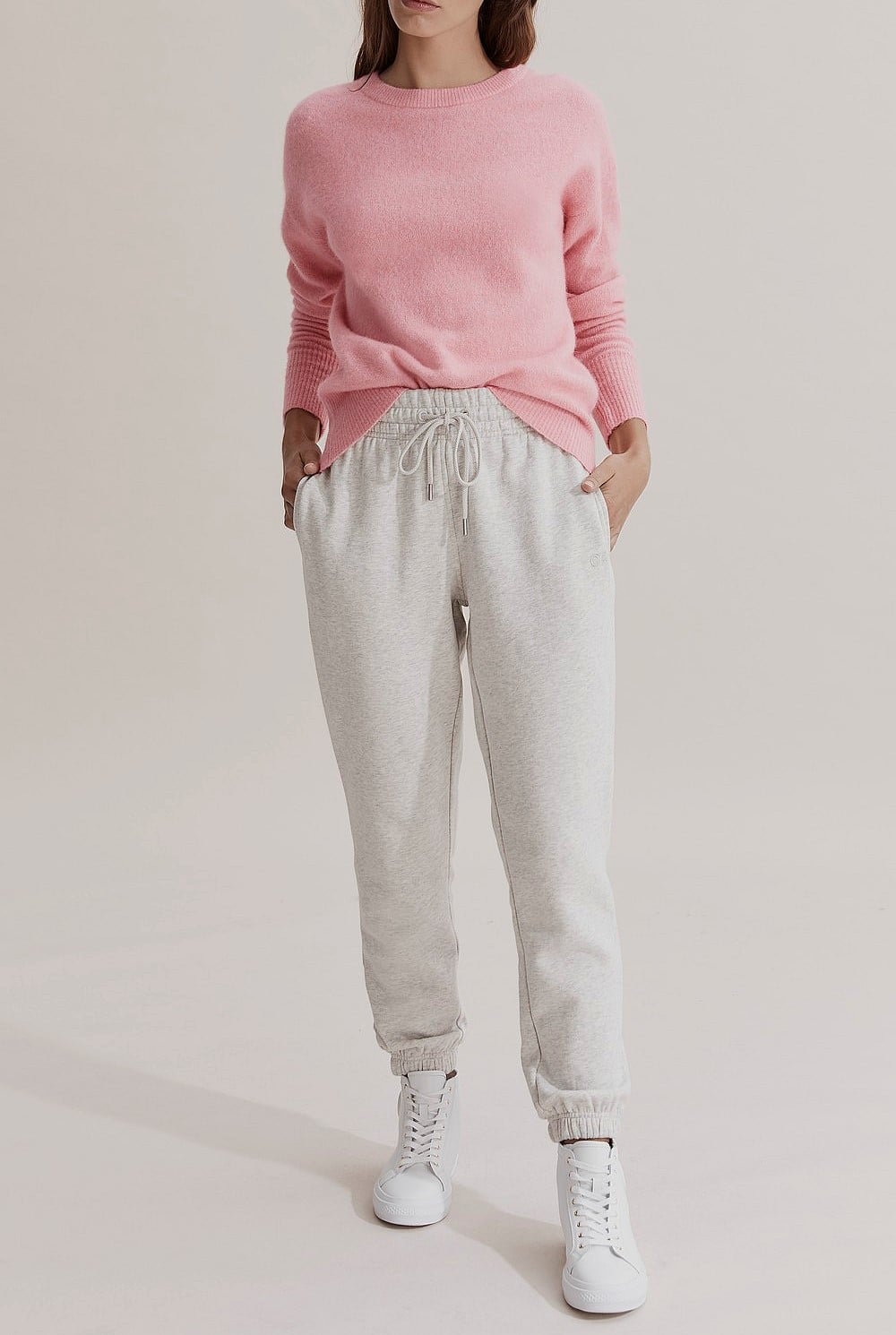 Cotton Elasticated Cuff Track Pant