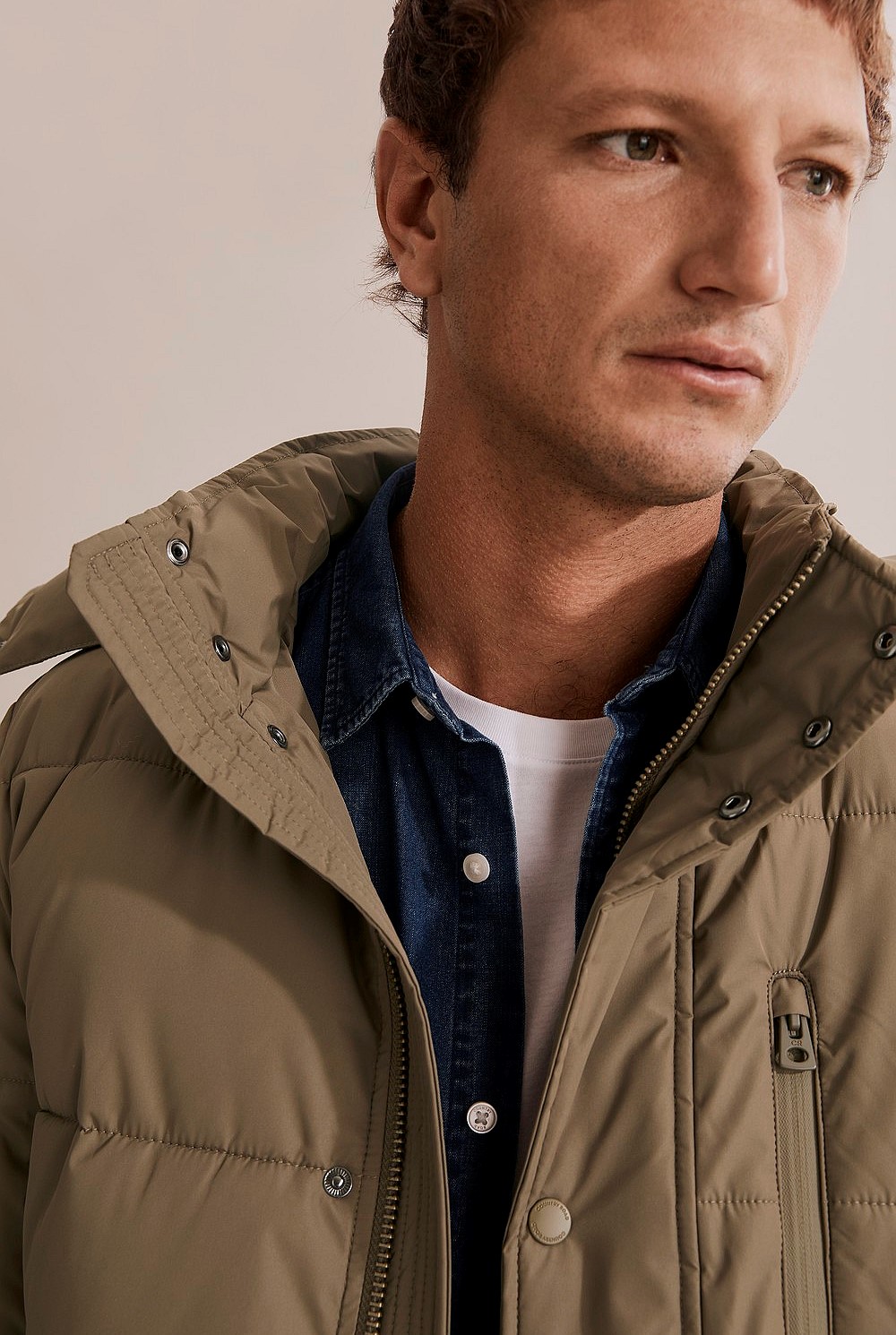 Recycled Polyester Quilted Parka
