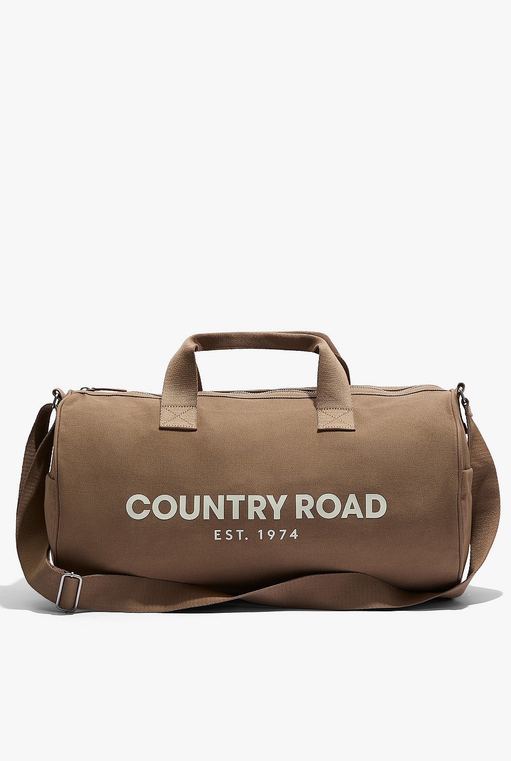 Cotton Modern Logo Duffle