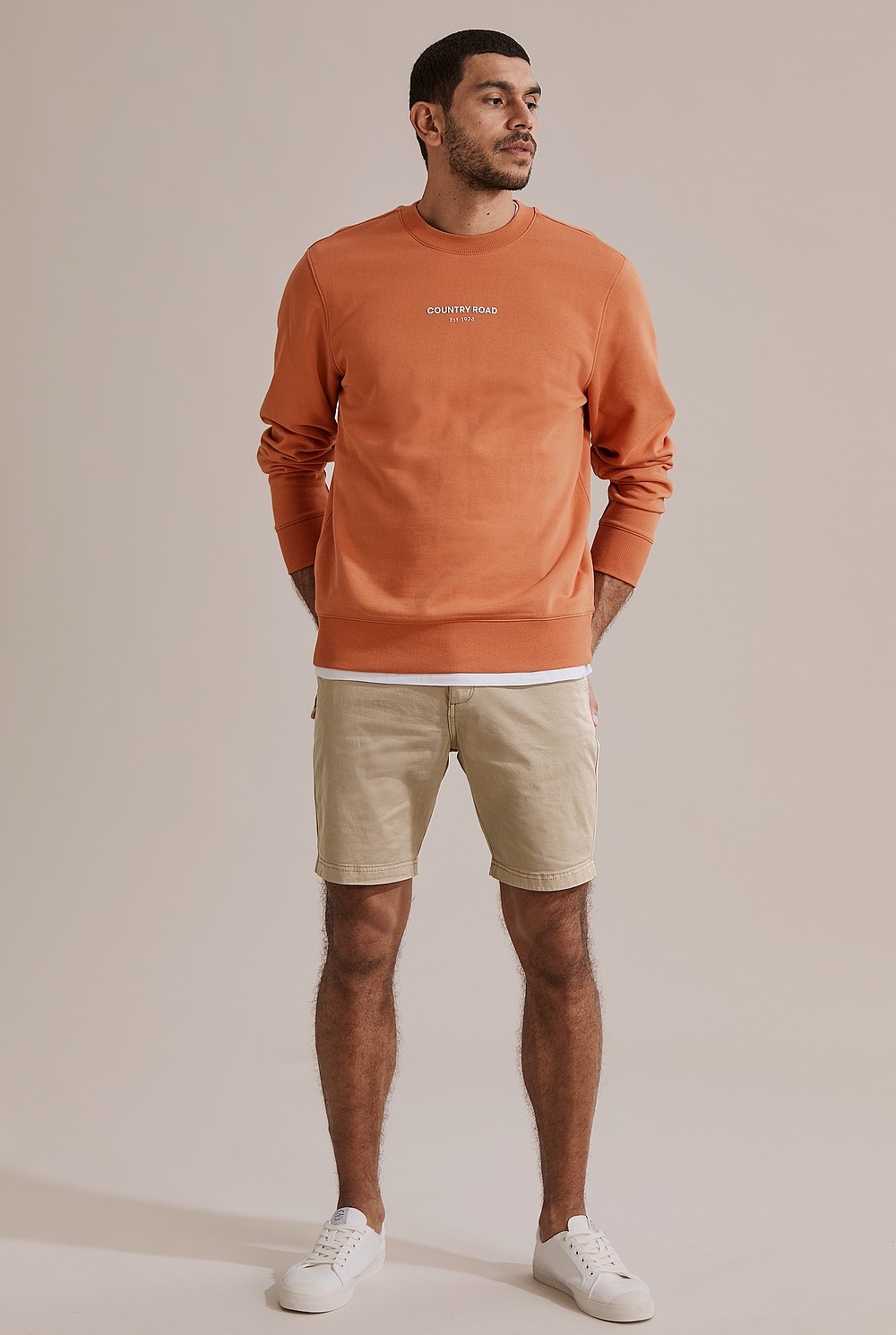 Cotton Logo Sweat
