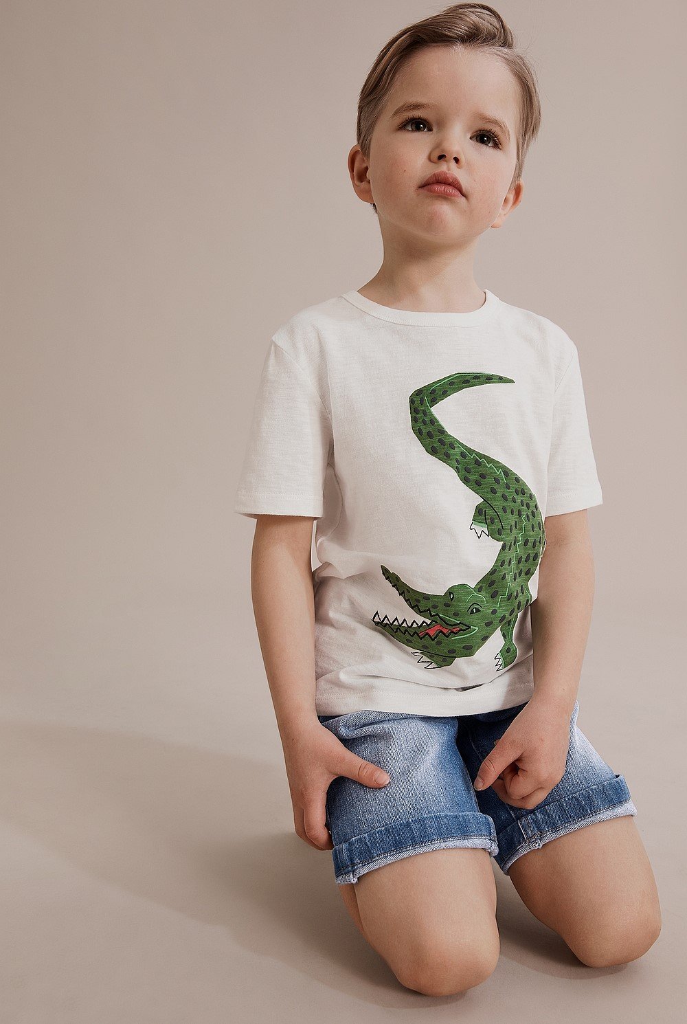 Organically Grown Cotton Croc T-Shirt