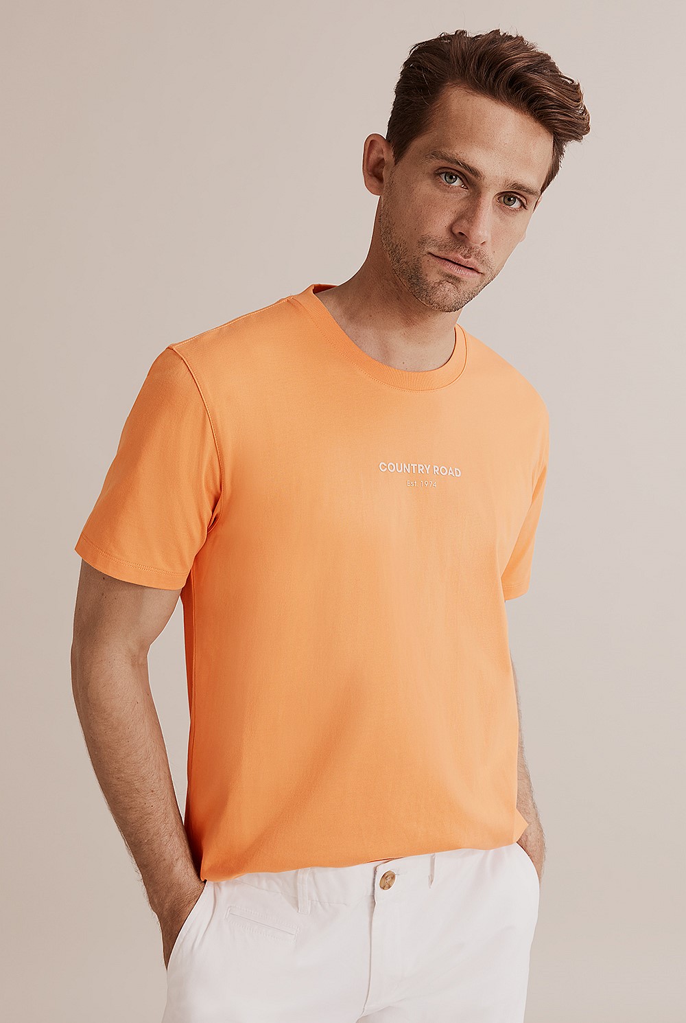 Australian Cotton Modern Logo T-Shirt