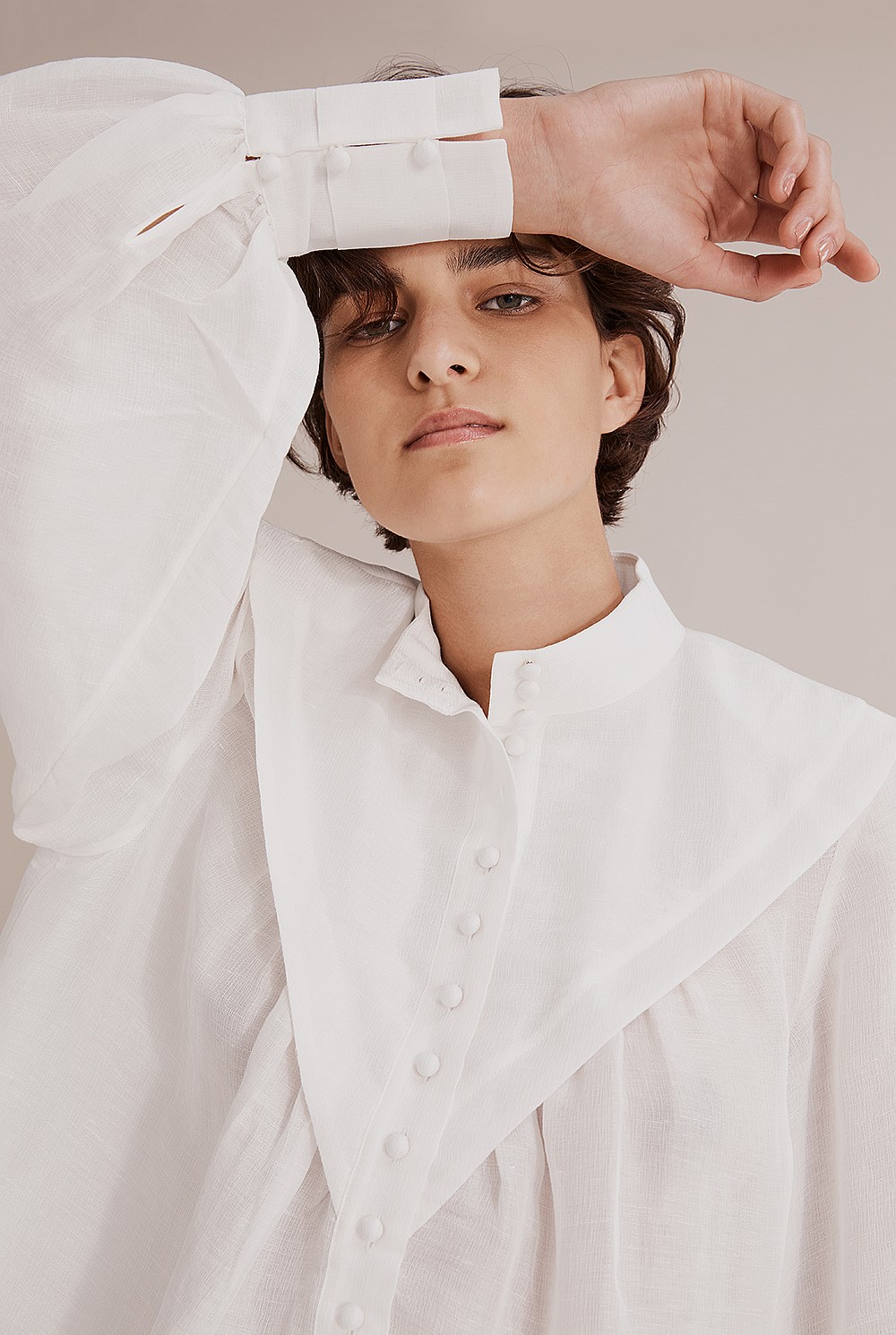 Yoke Detail Blouse