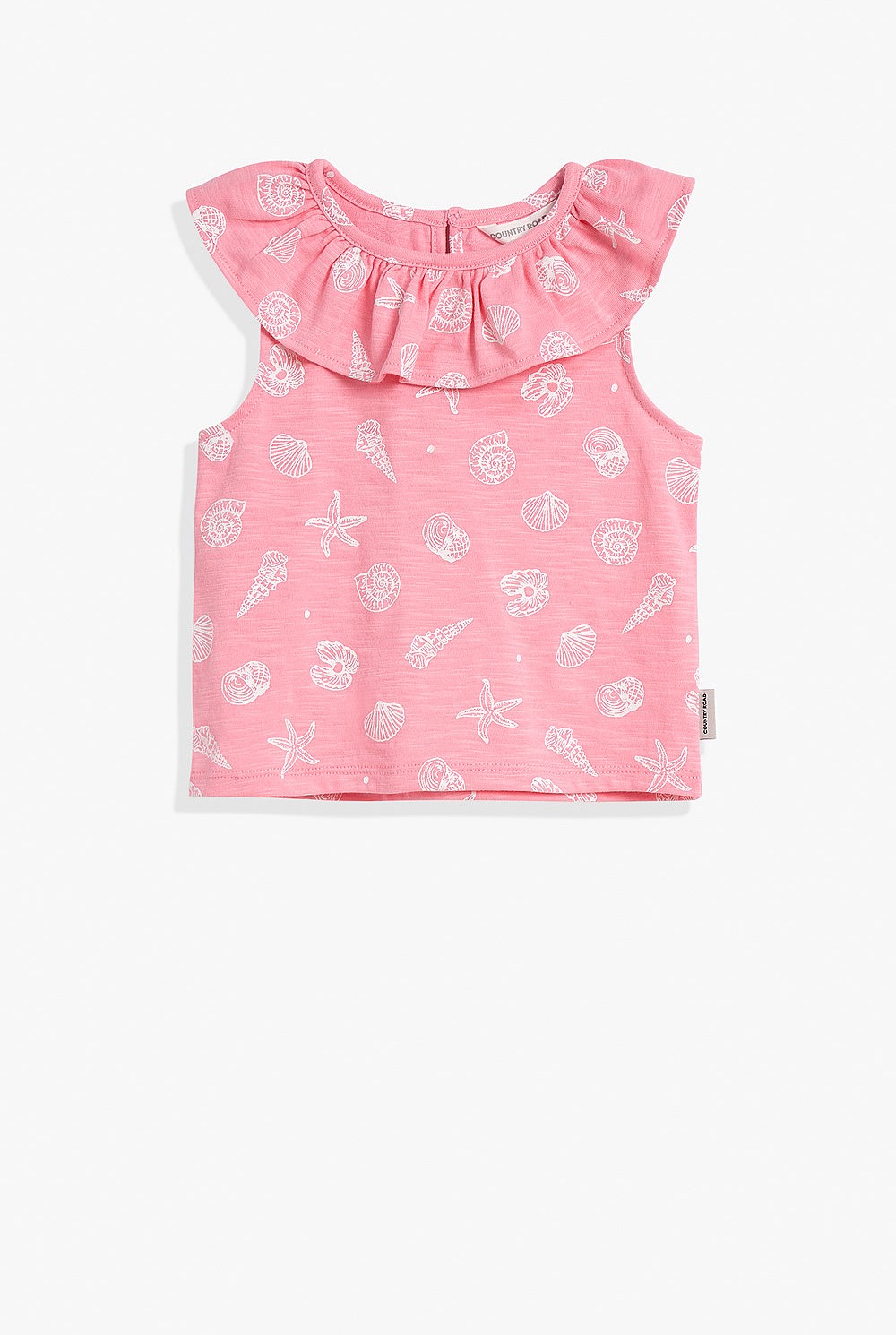 Organically Grown Cotton Shell Print T-Shirt