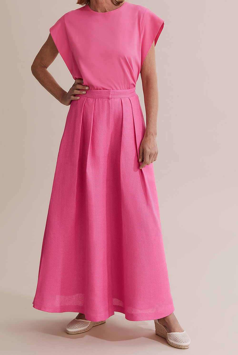 Column Maxi Skirt