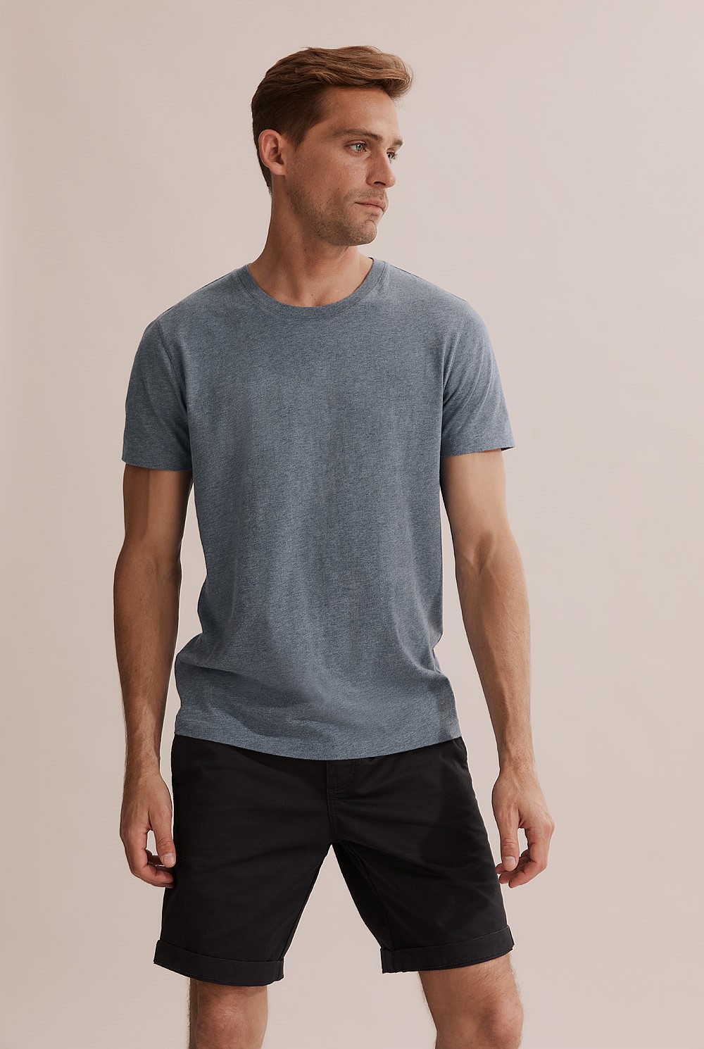 Pima Cotton Crew T-Shirt