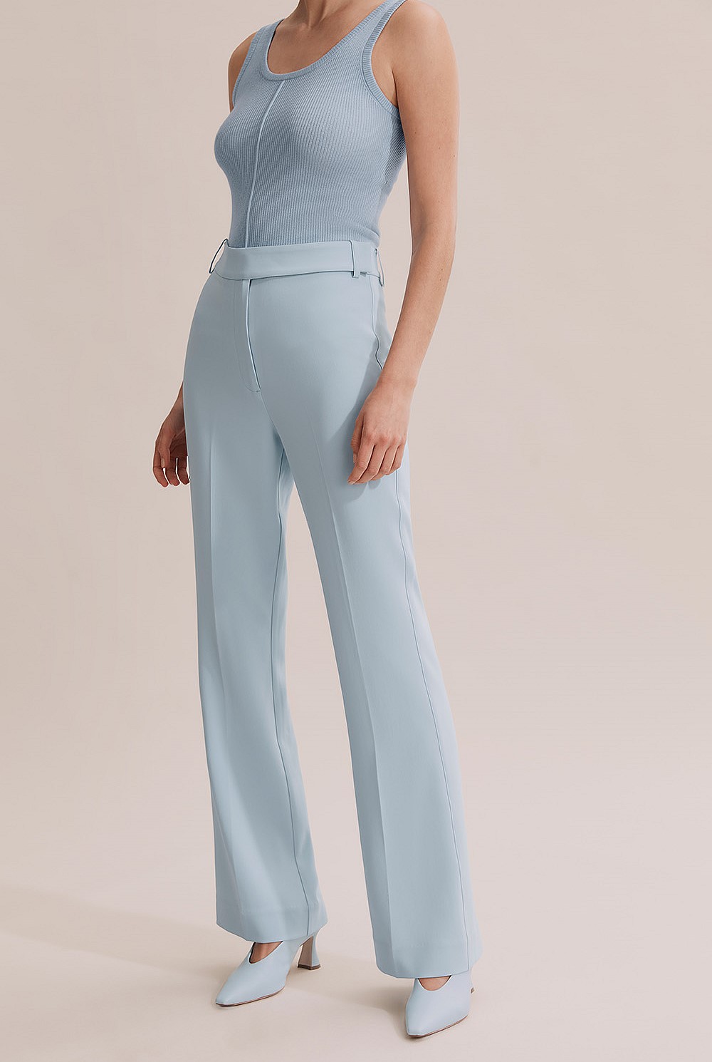 High Waist Flare Pant