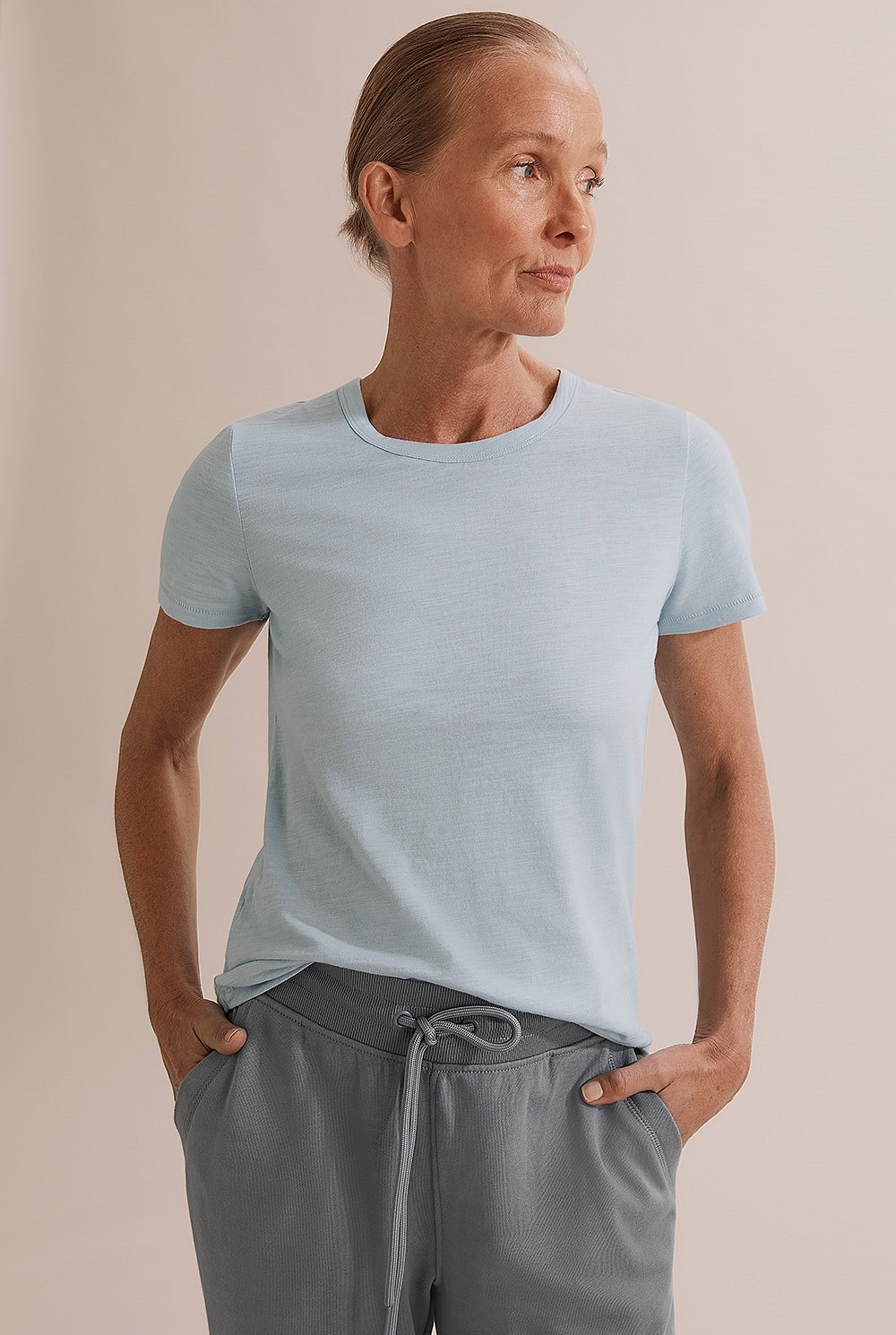 Australian Cotton Short Sleeve Slub T-Shirt