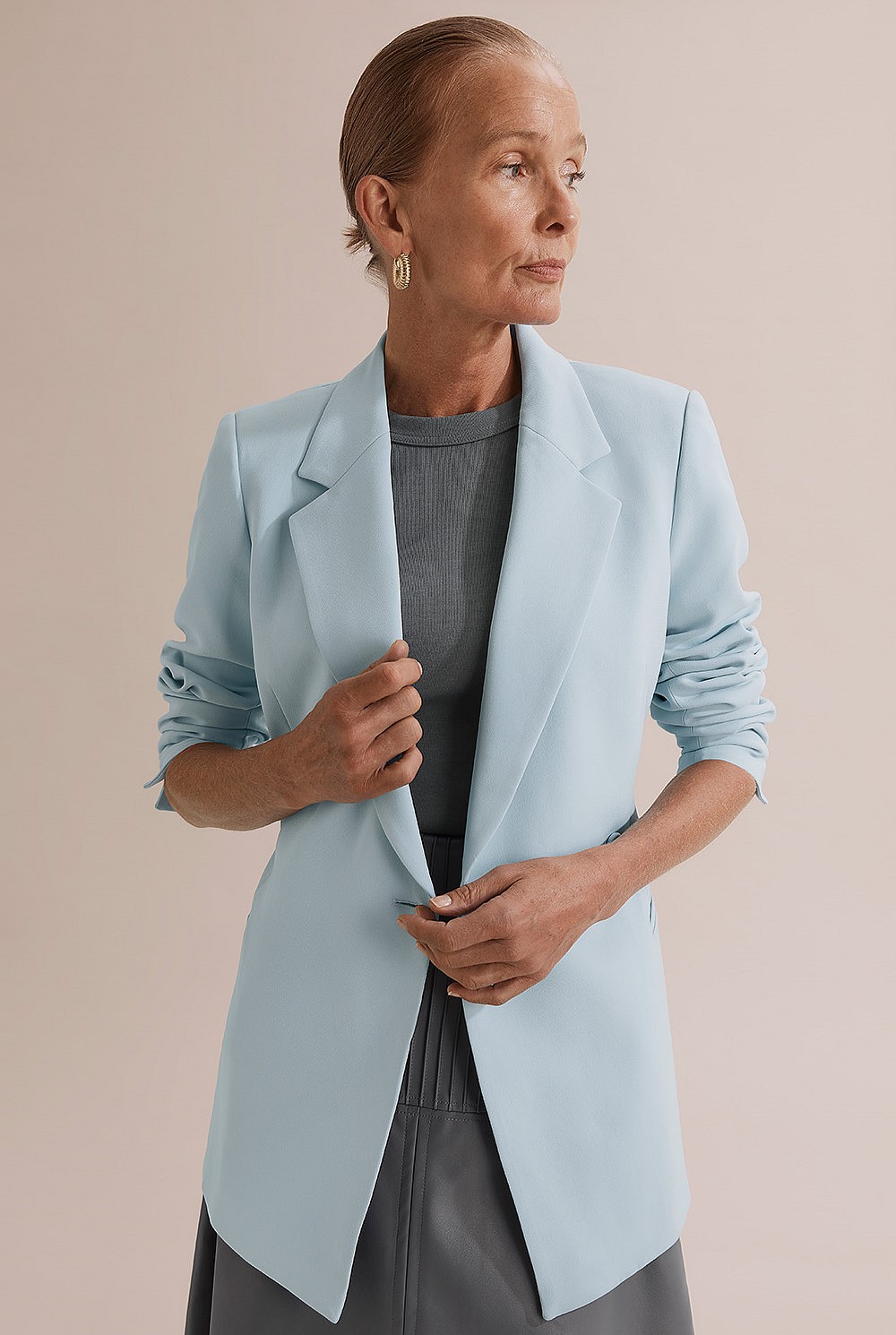 Longline Slim Blazer