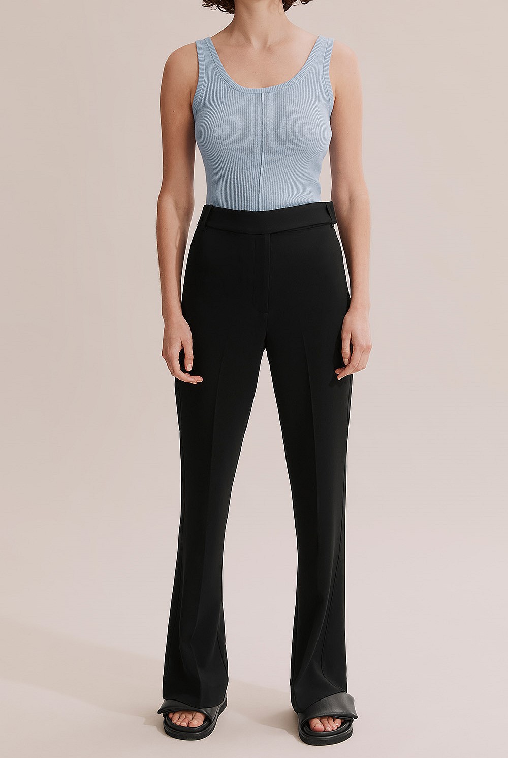 High Waist Flare Pant