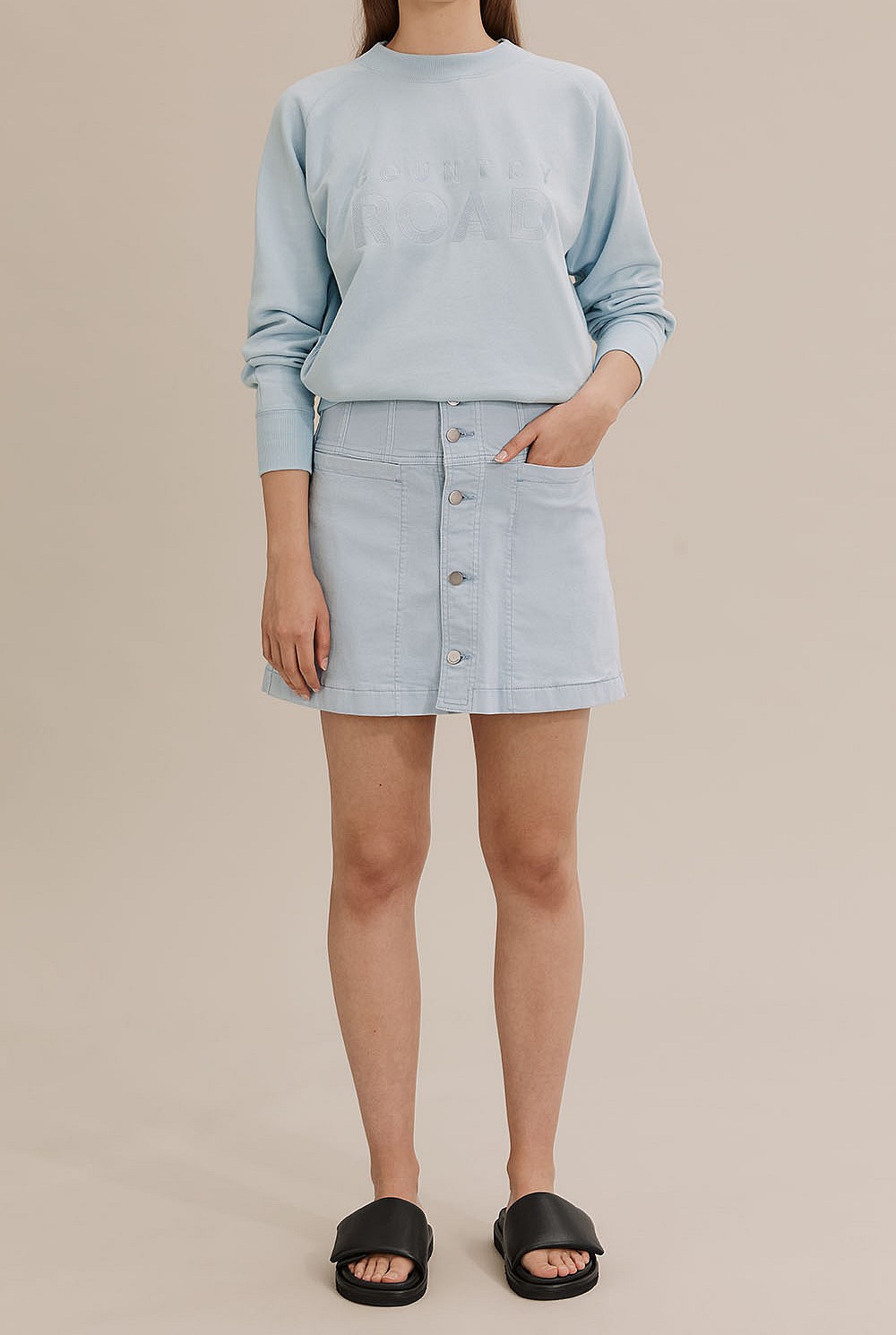 Australian Cotton Corset Waist Mini Skirt
