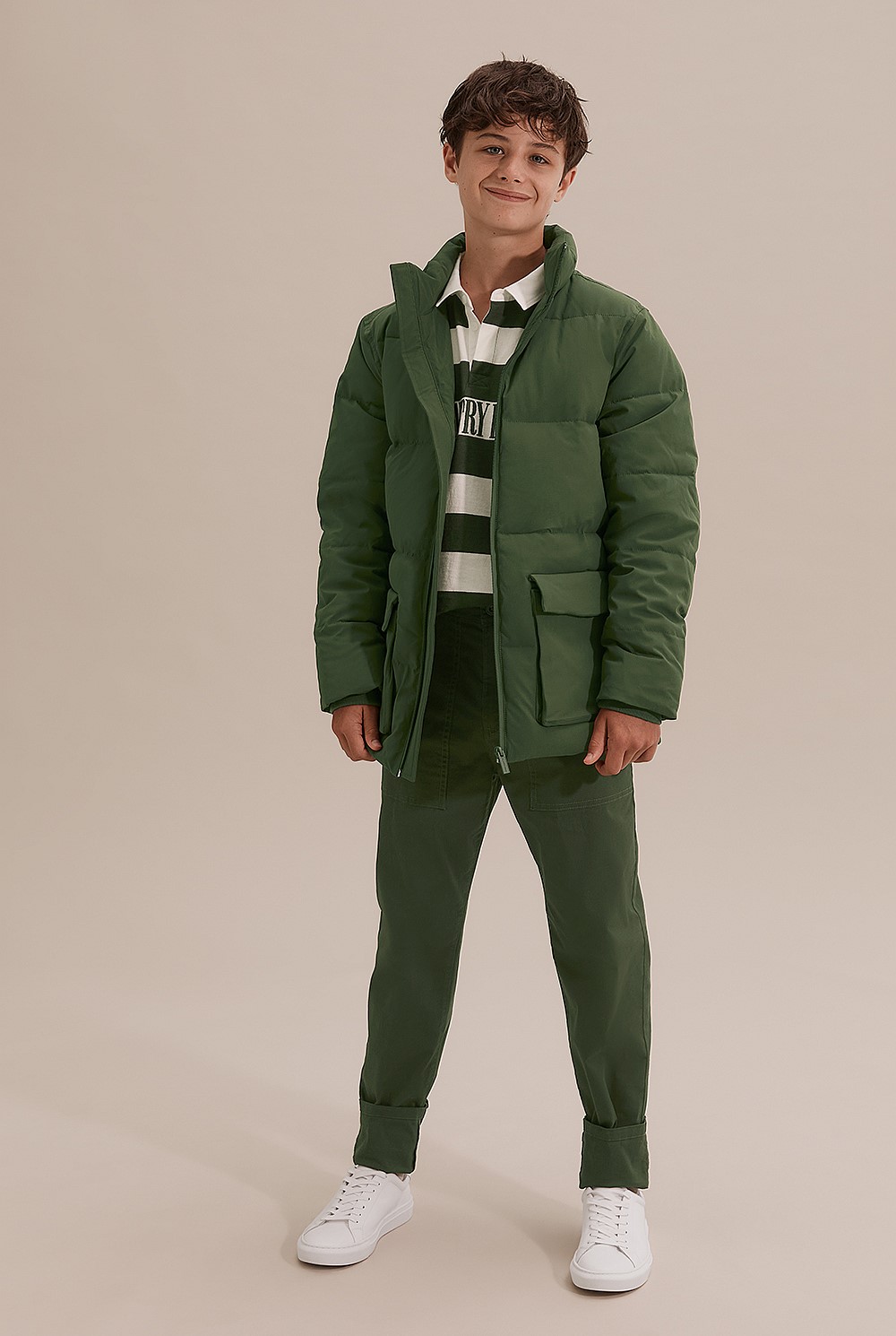 Teen Nylon Puffer Jacket