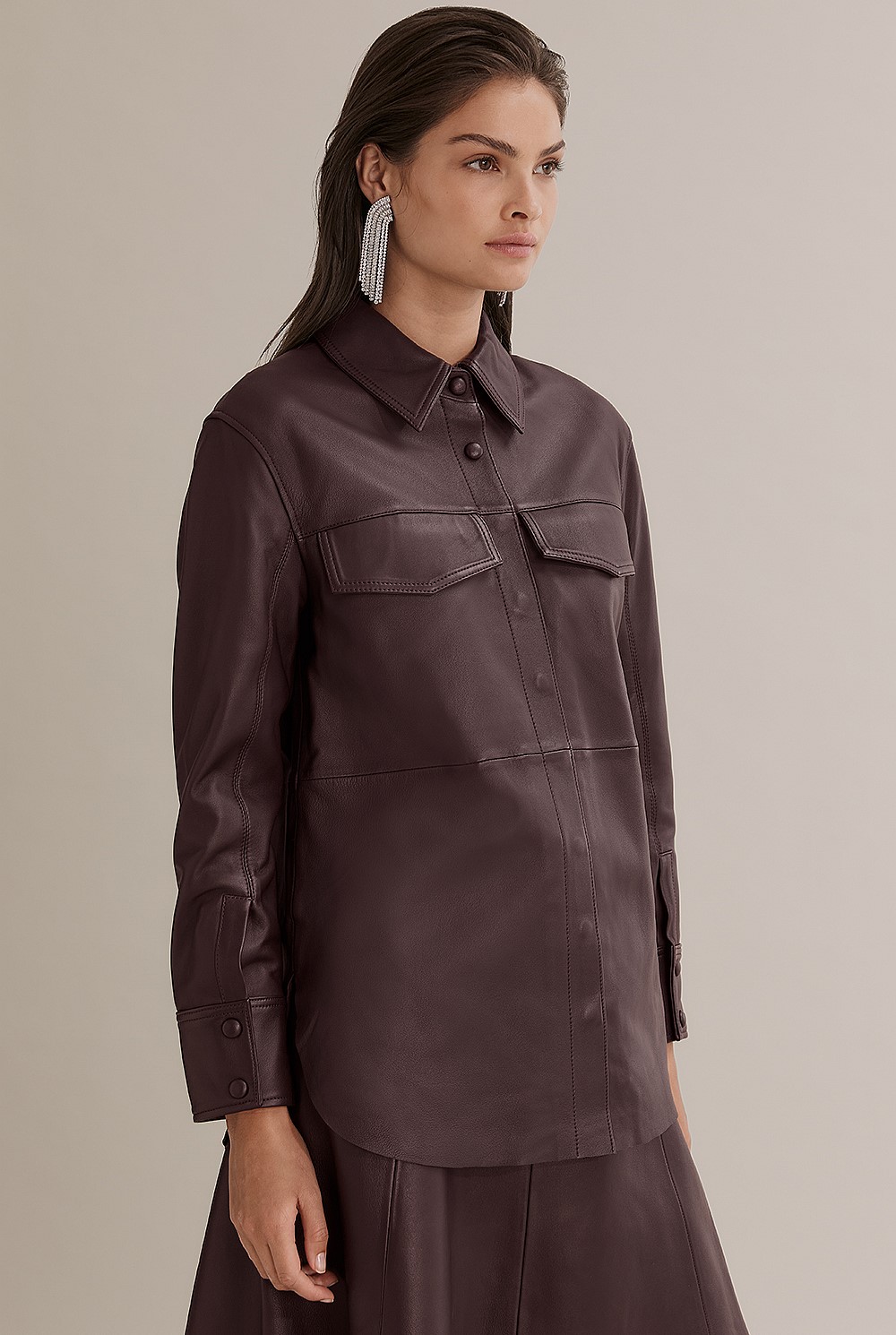 Leather Shirt