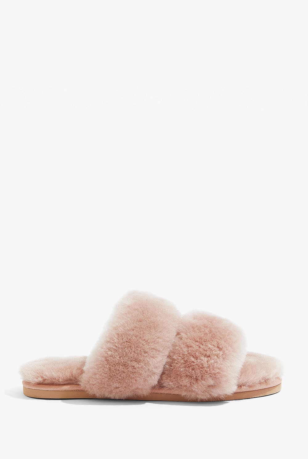 Shearling Double Slide
