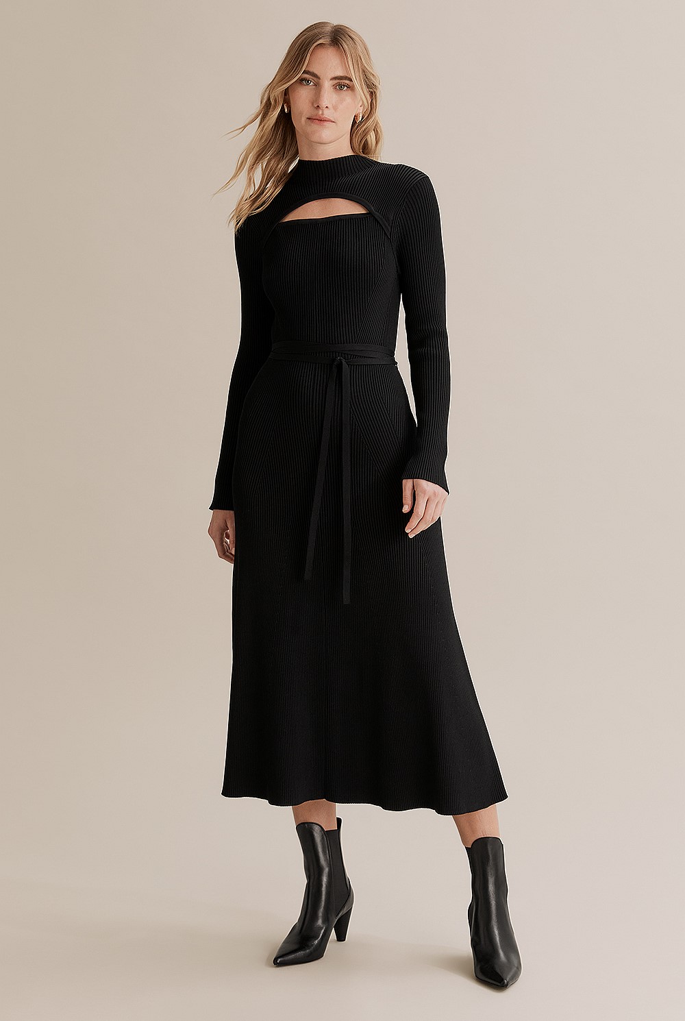 Textured Rib Dress