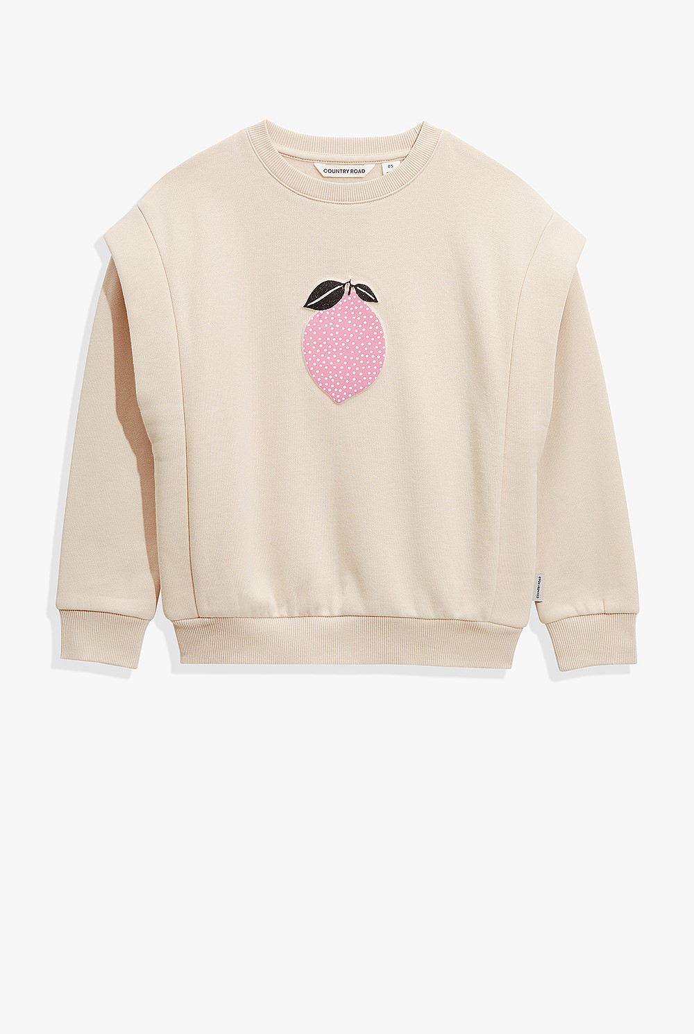 Australian Cotton Shoulder Detail Sweat