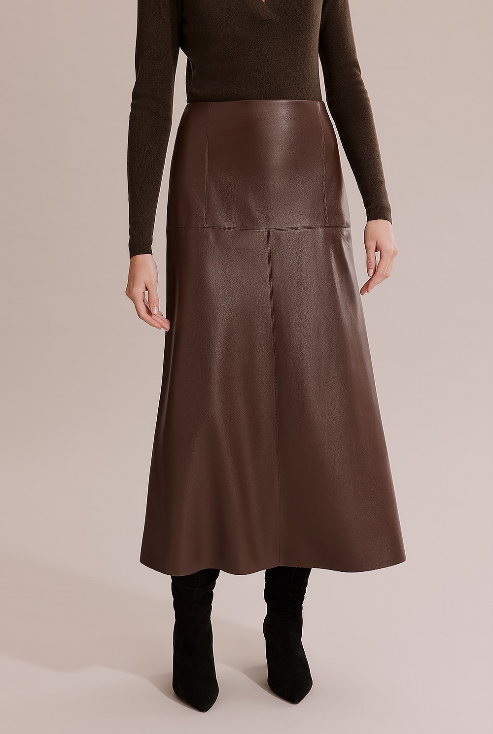 Basque Detail Skirt